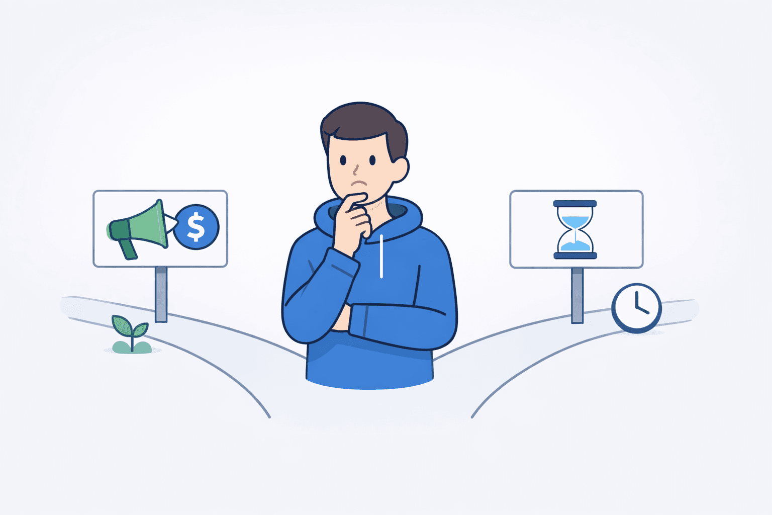 Affiliate program timing and risk illustration