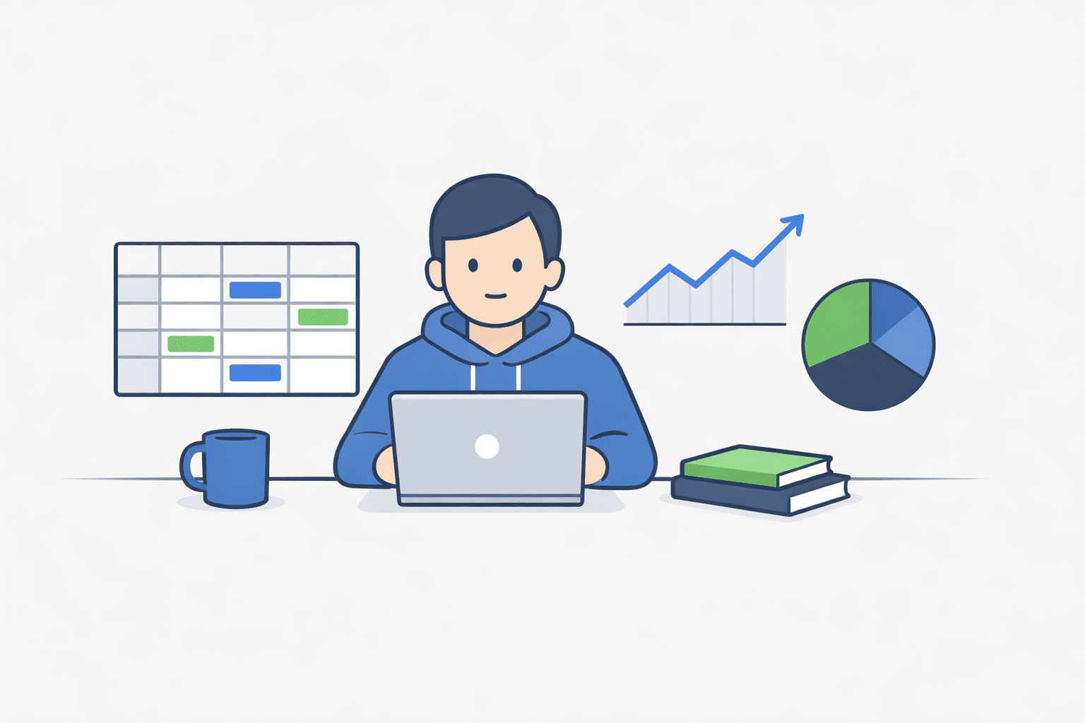 Manual affiliate tracking in spreadsheets