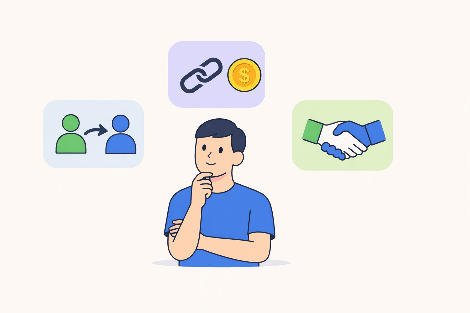 Referral vs affiliate vs partner model comparison